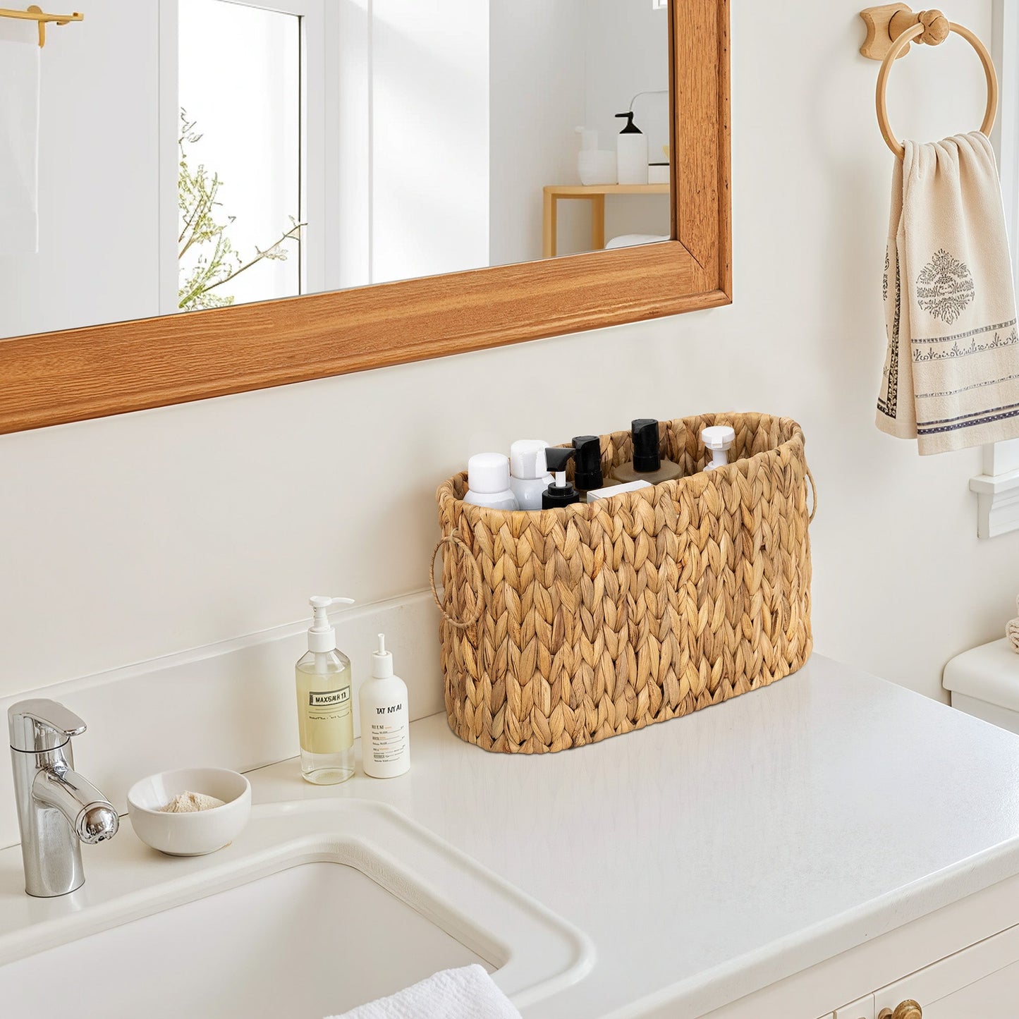 Toilet Paper Storage Holder for 6 Regular Rolls