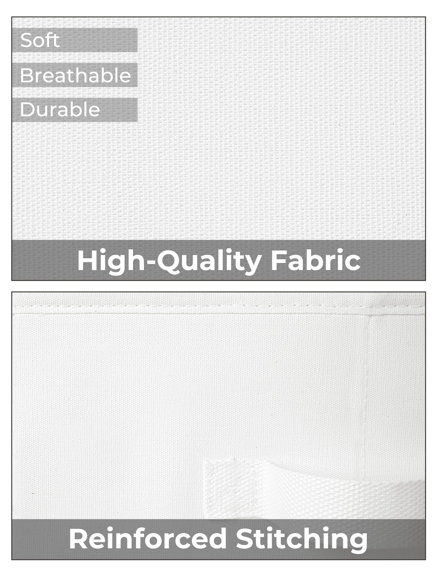 Storage Baskets for Shelves, 3-Pack